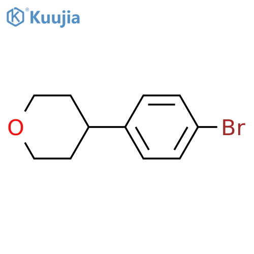 4-(4-Bromophenyl)tetrahydropyran structure