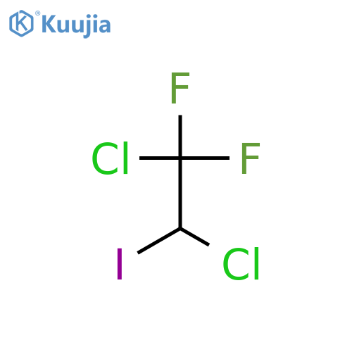1,2-Dichloro-2,2-difluoro-1-iodoethane structure