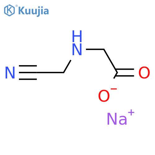 N-(Cyanomethyl)glycine sodium salt structure