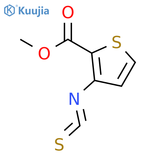 Methyl 3-Isothiocyanatothiophene-2-carboxylate structure