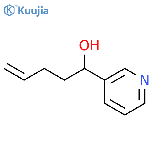 3-Pyridinemethanol, a-3-buten-1-yl- structure