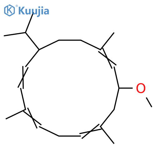 2,4,7,11-Cembratetraen-10-ol; (1S,2E,4Z,7E,10R,11E)-form, Me ether structure