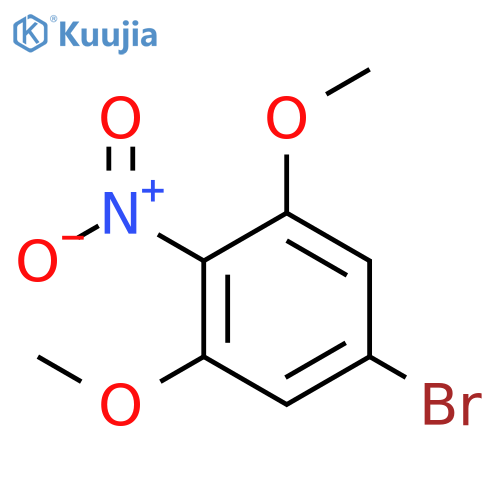 5-bromo-1,3-dimethoxy-2-nitroBenzene structure