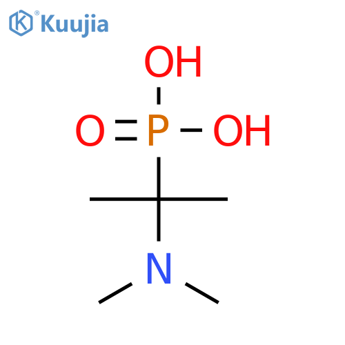 Phosphonic acid, [1-(dimethylamino)-1-methylethyl]-(9CI) structure