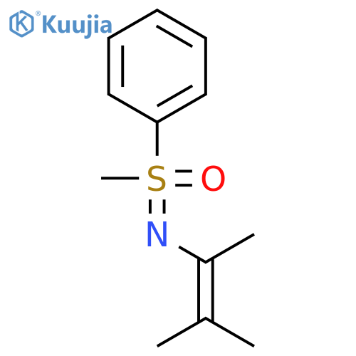 Sulfoximine, N-(1,2-dimethyl-1-propenyl)-S-methyl-S-phenyl- structure