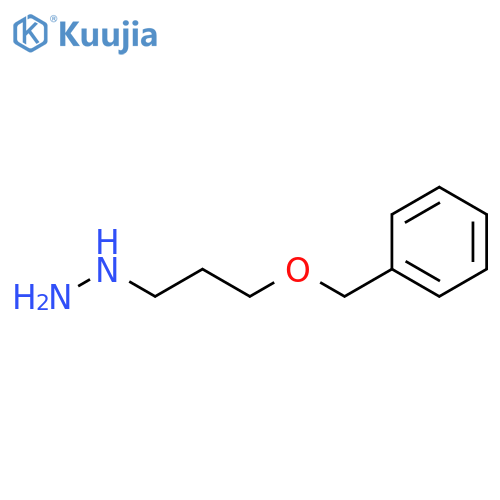 3-(benzyloxy)propylhydrazine structure