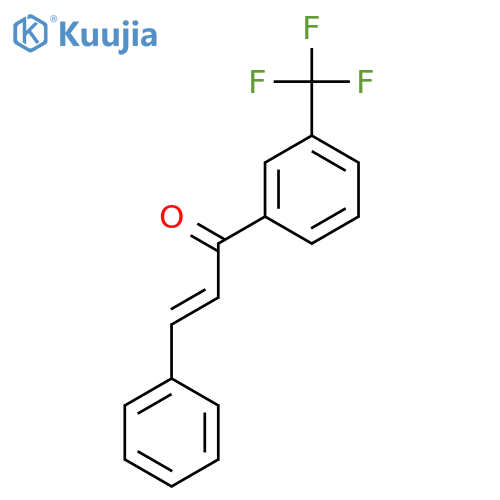 2-Propen-1-one, 3-phenyl-1-[3-(trifluoromethyl)phenyl]- structure