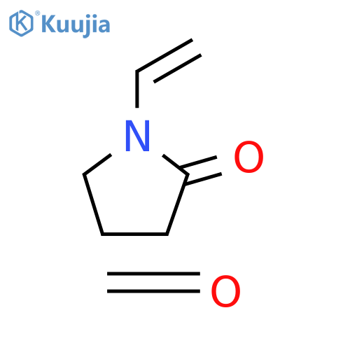 Polyvinylpyrrolidone-formaldehyde structure