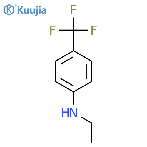 N-ethyl-4-(trifluoromethyl)aniline structure