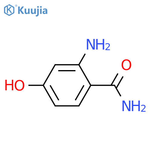 2-amino-4-hydroxy-benzamide structure