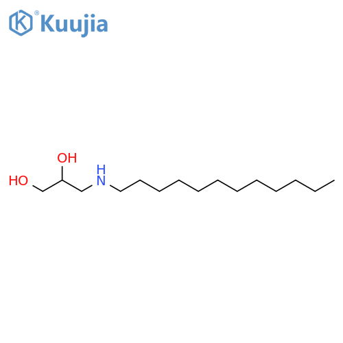 1,2-propanediol, 3-(dodecylamino)- structure