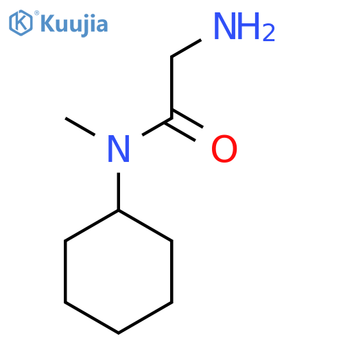 2-Amino-N-cyclohexyl-N-methylacetamide structure