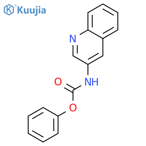 phenyl N-(quinolin-3-yl)carbamate structure