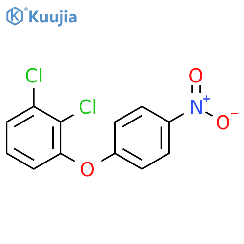 Benzene, 1,2-dichloro-3-(4-nitrophenoxy)- structure