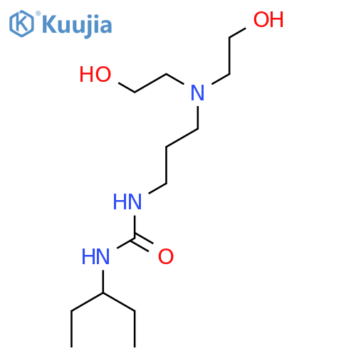 Urea, N-[3-[bis(2-hydroxyethyl)amino]propyl]-N'-(1-ethylpropyl)- structure