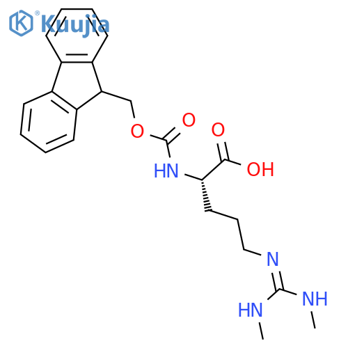 Fmoc-Arg(Me)2-OH (symmetrical) structure