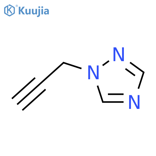 1-(prop-2-yn-1-yl)-1H-1,2,4-triazole structure