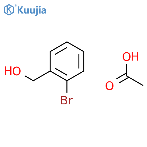 Benzenemethanol, 2-bromo-, acetate structure