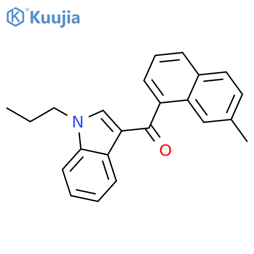 Methanone, (7-methyl-1-naphthalenyl)(1-propyl-1H-indol-3-yl)- structure
