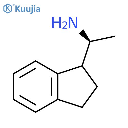 (1S)-1-(2,3-dihydro-1H-inden-1-yl)ethan-1-amine structure