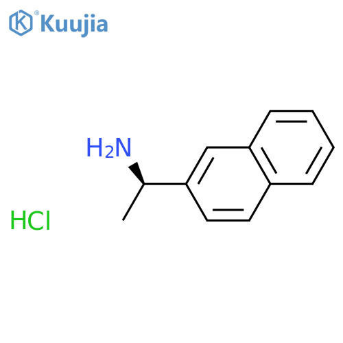 2-Naphthalenemethanamine, α-methyl-, hydrochloride (), (αR)- structure