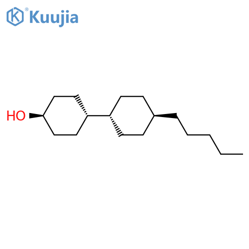 trans-4-(trans-4-Pentylcyclohexyl)cyclohexanol structure