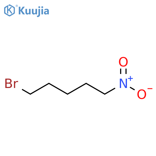 1-Bromo-5-nitropentane structure