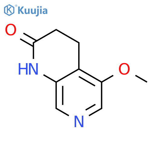 5-Methoxy-3,4-dihydro-1,7-naphthyridin-2(1H)-one structure