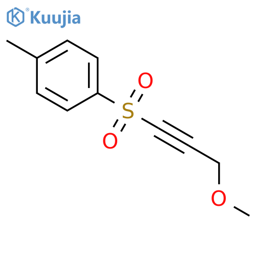 Benzene, 1-[(3-methoxy-1-propynyl)sulfonyl]-4-methyl- structure