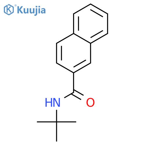 N-tert-Butylnaphthalene-2-carboxamide structure