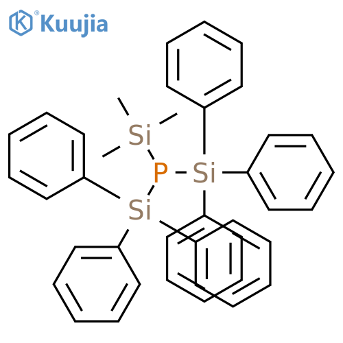 PHOSPHINE, (TRIMETHYLSILYL)BIS(TRIPHENYLSILYL)- structure