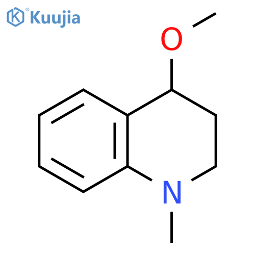 1,2,3,4-tetrahydro-4-methoxy-1-methyl-Quinoline structure