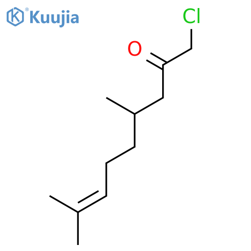 7-Nonen-2-one, 1-chloro-4,8-dimethyl- structure