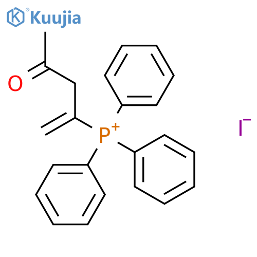 PHOSPHONIUM, (1-METHYLENE-3-OXOBUTYL)TRIPHENYL-, IODIDE structure