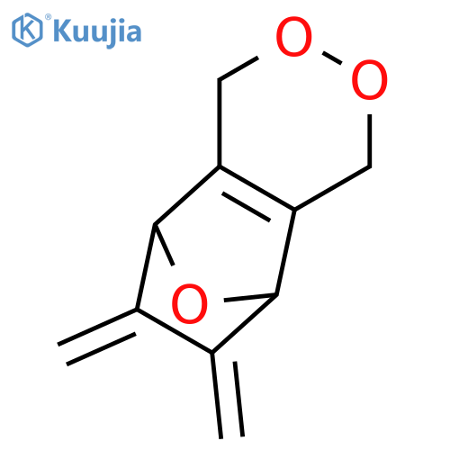 5,8-Epoxy-2,3-benzodioxin, 1,4,5,6,7,8-hexahydro-6,7-bis(methylene)- structure