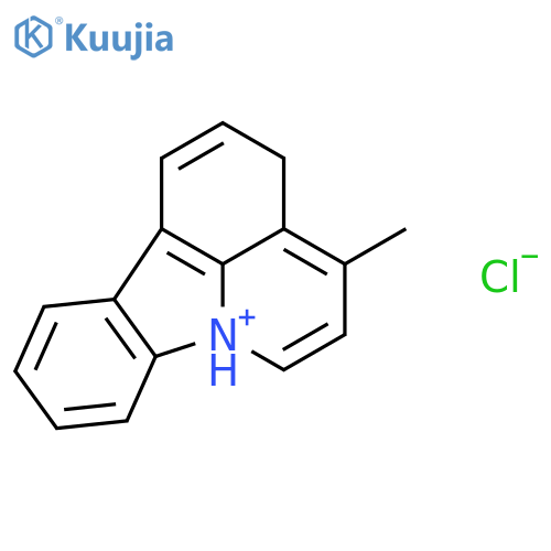 Pyrido[3,2,1-jk]carbazolium, 4-methyl-, chloride structure