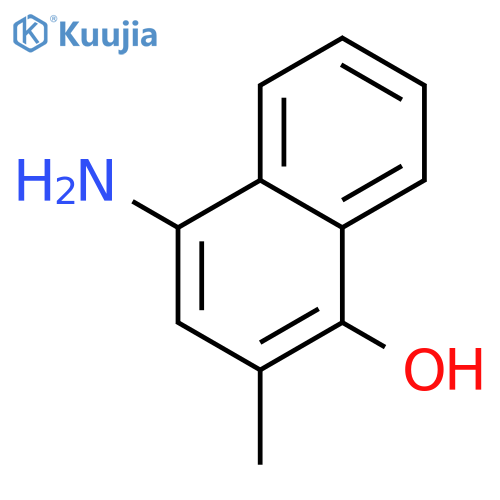 4-amino-2-methylnaphthalen-1-ol structure