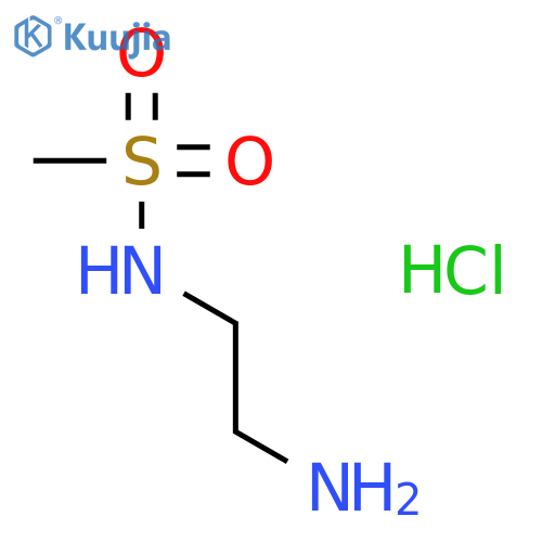 N-(2-aminoethyl)methanesulfonamide structure