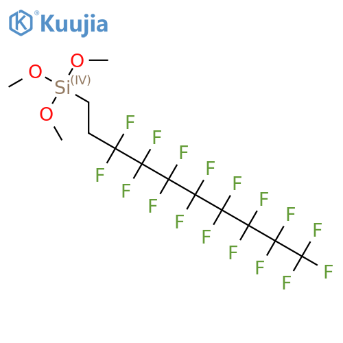 1H,1H,2H,2H-Perfluorodecyltrimethoxysilane structure