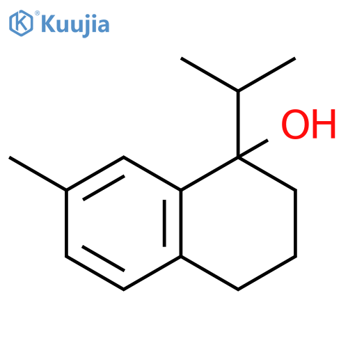 1,2,3,4-Tetrahydro-7-methyl-1-(1-methylethyl)-1-naphthalenol structure