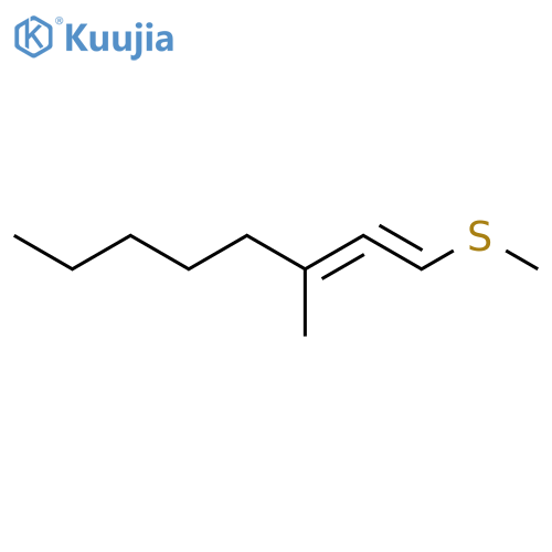 1,2-OCTADIENE, 3-METHYL-1-(METHYLTHIO)- structure