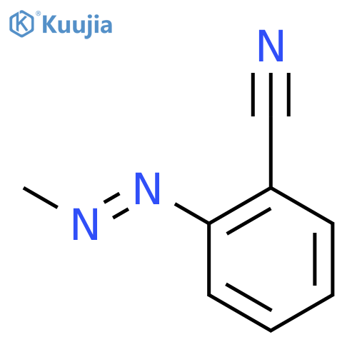 Benzonitrile, 2-(methylazo)- structure