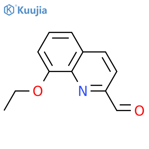 8-ethoxyquinoline-2-carbaldehyde structure