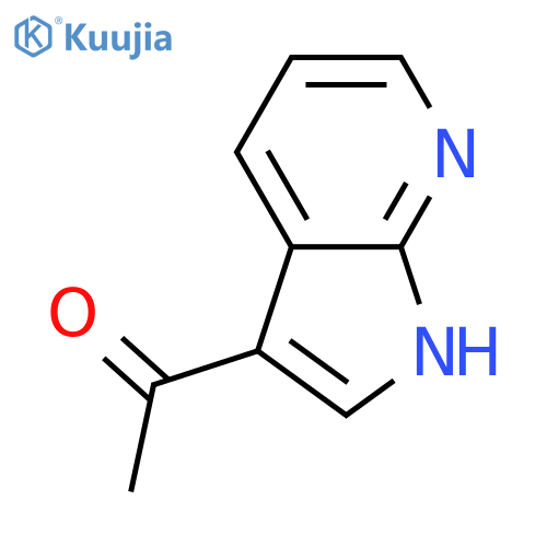1-{1H-pyrrolo[2,3-b]pyridin-3-yl}ethan-1-one structure