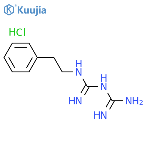 Phenformin hydrochloride structure