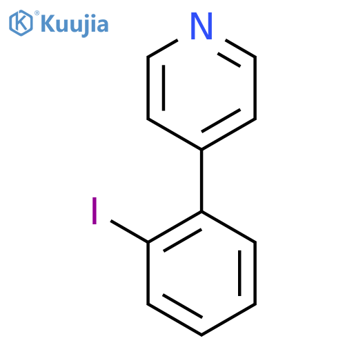 Pyridine, 4-(2-iodophenyl)- structure