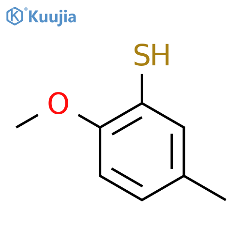 2-methoxy-5-methylbenzene-1-thiol structure