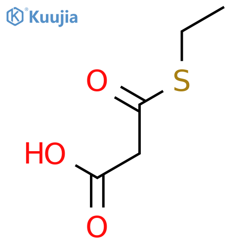 Propanoic acid, 3-(ethylthio)-3-oxo- structure