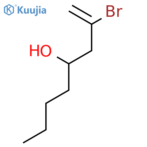 1-Octen-4-ol, 2-bromo- structure