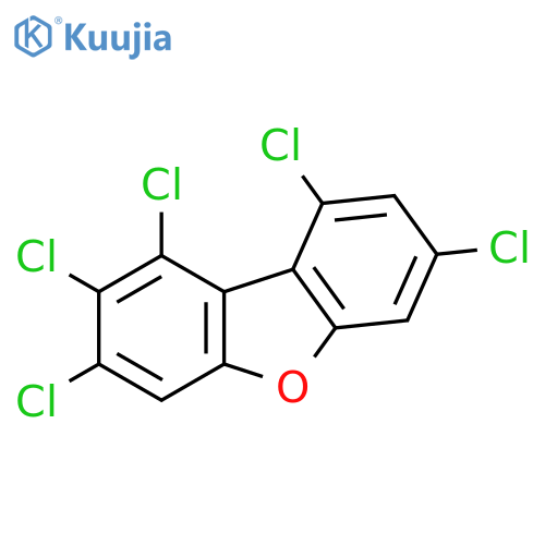 1,2,3,7,9-Pentachlorodibenzofuran structure